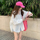 Yu Shang Zhenpin Early Spring Loose White Shirt Thin Jacket Women's Summer 2025 New Design Niche Sun Protection Shirt Top White L Large version recommended to take one size smaller