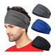 Oeing Sports Hair Band Fitness Men's Autumn and Winter Swins-Sweating Worthband ancho que corre la diadema de diadema de banda para la cabeza de cabeza de cabeza de diadema antiperspirante