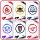 AG Jiuwei LDG Nuanyang King Of Glory KPL Team Set Card Set Student 'Farm Card Set Campus Card Brand Certificate Set KPL Team Mark - Z13786 XIQIAO [ensemble de cartes + Long Lanyard]