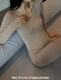 Dannanwei Hanshe 9889 Wollseizenheizungsset V-Ausschnitt Spitze mit hoher Taille Heben Schlanker Fit Herbst- und Winterbasis Thermal Unterwäsche Milch gelb: 80-140jin [Jin gleich 0,5 kg] Alle Größe