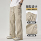 Sitio web oficial del archivo Taiping Fang Ship Store Sitio web Oficial 2025 Summer Nuevo pantalones de trabajo directo Men a los hombres Breatables Tamaño grande Pantalones casuales Archivo Z9857 Militar Green Fn 10xl M _80-100Jin [Jin equivale a 0.5 kg]