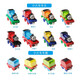 Small Train Toy Track Set Magnitic Ally Electric Children's Boys Boys 1-3 ans Car 61 Train électrique de la journée pour enfants 28 SETT DE SALL