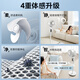 美的（Midea）空气循环扇 语音遥控电风扇家用一级能效立式落地风扇直流变频轻音抗菌电扇循环扇空调伴侣 【GDI24WG 语音控制 双重抗菌】