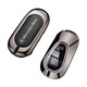 Applicable à la nouvelle couverture clé en ligne de Mercedes-Benz E300Le260C260L Shell Men's Shell Glc300L Sac de voiture S-Classe S-Classe Mercedes-Benz C-style C-Skin Friendly Friendly Black Mark [Gris clair]