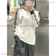 阿迪达斯 （adidas）长袖卫衣男女三叶草经典条纹休闲圆领T恤 KE5825 IA4879 黑 IA4877 M