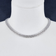 Platinum necklace men's pt950 platinum necklace men's platinum flat chain Xiping chain Cuban necklace not invoiced 60cm gram weight 45.73g