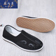 Heqinya Old Beijing Clade Shoes Pure Marder-Thound Spearing Sprinkler Shouse для мужского ханфу ретро традиционная облачная головка Удобно водить папу обувь 13660 черные 40
