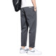 
JEEP SPIRIT Jeep casual pants men's loose straight harem trendy men's pants nine-point casual spring and summer new men's pants 001B dark gray XL [(32-33 sizes) weight 130-150Jin [Jin equals 0.5 kg]