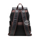 Walker Shop backpack for men, fashionable simple men's casual trendy backpack computer travel large capacity schoolbag black [large capacity + water-proof] 30*18*44CM