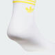 阿迪达斯 adidas【滔搏运动】三叶草男女ORI TREF ANK 3P袜子 KA9277 XS