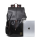 Walker Shop backpack for men, fashionable simple men's casual trendy backpack computer travel large capacity schoolbag black [large capacity + water-proof] 30*18*44CM