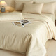 Nanjiren quilt core + four-piece set + pillow core Double household spring and autumn quilt single dormitory bedding full set with mattress Simple jacquard milkshake white Single five-piece set / three-piece set + 6Jin [Jin equals 0.5 kg] quilt core + pillow core