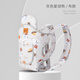 Kachi Muning strap baby front and rear use simple newborn baby horizontal front hug style four seasons baby holding artifact frees hands gray planet bear/cloth style