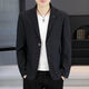 Lilang Men's Clothing 2025 Spring and Autumn New Men's Blazer Business Top Top Traje delgado Tendencia 898 Blue Grey XL