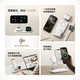
W/P is suitable for Apple three-in-one wireless charger Qi2 certification supports 15w magnetic fast charging desktop bracket dock iPhone16Pro Max headphone watch iWatchwp