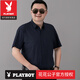 
Playboy (PLAYBOY) Large Size Shirt Men's Weight Plus 200-300Jin [Jin Equal to 0.5 kg] Thin High-Stretch Loose Short-Sleeve Striped Ice Silk Shirt Brand Black Striped (9209) Regular L 175 (120-140Jin [Jin Equal to 0.5 kg])