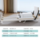 Star Diary Aluminum Pilates Folding Core Bed Small White Bed High-end Home Yoga Studio Personal Training Commercial Fitness Equipment Basic Folding + Domestic Piano Wire + Cat Claw Cloth Elegant Gray