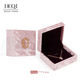Grenzüberschreitender Samt Rosa Retro Frauen Schmuckschachtel Halskette Schmuck Aufbewahrungsbox Geschenkbox Verpackungsschachtel vertikaler geprägter Handpapierbeutel 12157cm Pink