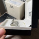 万宝龙（MONTBLANC）盖章灰色母贝精钢男士袖扣饰品官方正品 灰色方形母贝新包装