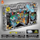 LEGO (LEGO) Minecraft Blocks Boys Assembly Toys Children's Gift Village Shadow City 7-10 years old Ice and Snow Cave [866 blocks] + Lighting