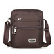 Bolsa de marguillo de canguro (canguro) Bolso de tela Oxford Bags Bags Men's Crossbody Bag Casual Canvas Bag Mackpack Bolsa de bolsa pequeña Metín de negocios [Modelo mejorado de seis LA]+[YZ3519 Negro]