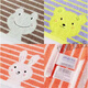 Furi Jade Toalla de algodón puro Algodón Cartoon para niños 50*25 Toalla rectangular suave y absorbente marrón J1047T 1