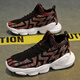 Changxiang Huili Men's Shoes Summer 2025 Nuevo deportes de carreras Leisure Travel Teenager espesor de malla de malla de coco en la suela Hombres RF-AA9909 Negro y rojo 42