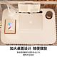 Kunfeng Dormitory Bed Computer Desk Student Bedroom Folding Study Table Rental House Simple Desk Home Lazy Small Table White 60*40*28 Flat Model Upgraded W Leg