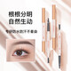 Natural and vivid eyebrow pencil that has clear roots and does not fade. It is waterproof and sweat-proof. It is specially designed for beginner female makeup artists and tattoo artists. 03#中卡1 piece