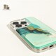 魔赞经典系列 iPhone 15 Pro Max iPhone 手机壳 保护壳 青绿-流沙