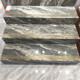 弧边淋釉楼梯踏步瓷砖470x1200防滑大理石地板砖一体原槽镀金梯级 12808-单片不含加工跟运费 470*1200