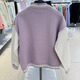 361 sports jacket women's baseball uniform 25 spring and autumn flight jacket tops student sportswear open-clad sweatshirt women's clothing feather white XS
