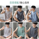 莫代尔男士背心睡衣夏季冰.丝2025新款薄款凉感无袖短裤家居服套装 12027远峰蓝【冰感莫代尔】 L 120-140斤