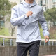 阿迪达斯 （adidas）外套男士2025夏季新款运动服跑步健身训练梭织连帽夹克休闲上衣 IN1484浅银 M