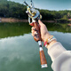 Weihe Fischereiausrüstung Neu verbessertes tragbares, großputzige Stangenvariable Mikro-Purable Long-Popular-Sinking Luer Retro Fischerrad Griff 2,02 m C653ml-F Winchester