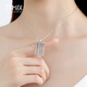 TTMIX New Chinese Style Abacus Platinum Pendant pt950 Women's Fashion Platinum Pendant Hollow Design 7.3-7.5g