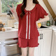 Xianxiyi Sommer neue Wolke Baumwollpyjama weibliche Prinzessinstil süße Heimkleidung Set JDX-9904C# 175 L