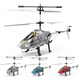 Children Rechargeable Alloy Remote Control Hélicoptère Modèle d'induction Aircraft Toy Falling Falling Resistant Boy Gark