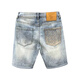 
AEXMERE Denim Shorts Men's 2025 Summer New Fashion Brand Stylish Five-Part Pants All-match Medium Pants Hailong Home 690 Blue 31