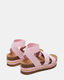 Steve Madden Girls' Krissy Sandals, Pink, 5 Olds Pink 5 Olds