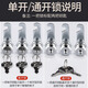 Shanhe Industrial Product Locker Lock Cylinder Wardrobe File Cabinet Student Cabinet Electric Box Mailbox Cabinet Iron Cabinet Office Drawer Lock Turning Tongue Lock Zhengxin 18*20 Zinc Alloy Opening 5 Pack