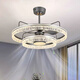 
Opple Lighting's new invisible ceiling fan light for 2025, large wind power household dining room, bedroom electric fan integrated chandelier mute 9227/white 60CM frequency converter remote control + direct voice