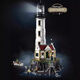 LEGO Lighthouse Architectural Model Series Creative Dificultades Altas dificultades de ensamblaje Annamento de juguete NUEVO LIGHTHOUSE 869 GRANOS EXQUISITO REFORMA
