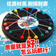 Okayson Desbloqueo de Rope Challenge Puzzle Toys Intelligence Knot Rope Juego de cuerda Padre Interactivo Entrenamiento de lógica Interactiva Desbloqueo Game Board Rope Challenge + Música de eliminación