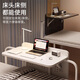 Yupin computer desk notebook bed folding computer desk desk study table writing small table BGZ757 milk white 60
