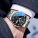 Les mêmes montres masculines à la mode pour les étudiants pour les étudiants pour hommes, le calendrier imperméable des étudiants entièrement automatique Machinerie 826 Black Shell Black Steel Celt Collection et Achetez des cadeaux