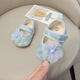 Mengyilan (Mengyilan) [Tienda] Zapatos de bebé de primavera y verano La suela suave de 0-1 años no se cae de tela de tela 6-12 meses zapatos de princesa de niña Protección de tendón de ternera suave de color amarillo claro de resistente de tendón suave 11 de longitud interna 12.0 cm aproximadamente 6-10 meses