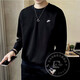 Nike Store Oficial Sweatshirt Chaqueta para hombres Summer Nuevo entrenamiento de fitness de ropa deportiva a prueba de viento Fashion Casual Extervir