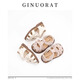 Chino Mouse Ginuorat Summer 2025 Baby Girl Sandals Hollow Design Shoes confortable Soft Sole Toddler chaussures Princess Style Beige 19 (longueur intérieure 14,0 Convient pour la longueur du pied 13,5)