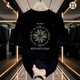 Specht (Tucano) 2025 Sommer neu 260g schwer gekämmte Baumwollkurzärmel-Runde Hals Amerikanische lässige lockere Männer T-Shirt A691 White M.